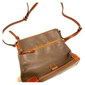 Leather crossbody
